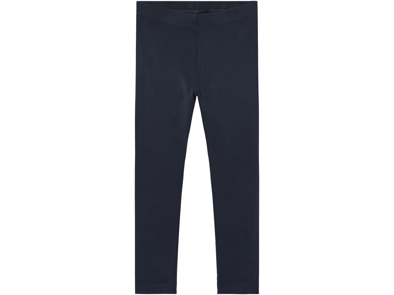 Mörkblå leggings för flickor.