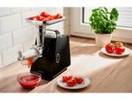Silvercrest meat grinder making tomato sauce.