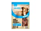 Orlando treats: air-dried mini salami sausages for dogs.