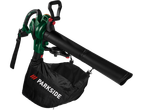 Parkside leaf blower with collection bag
