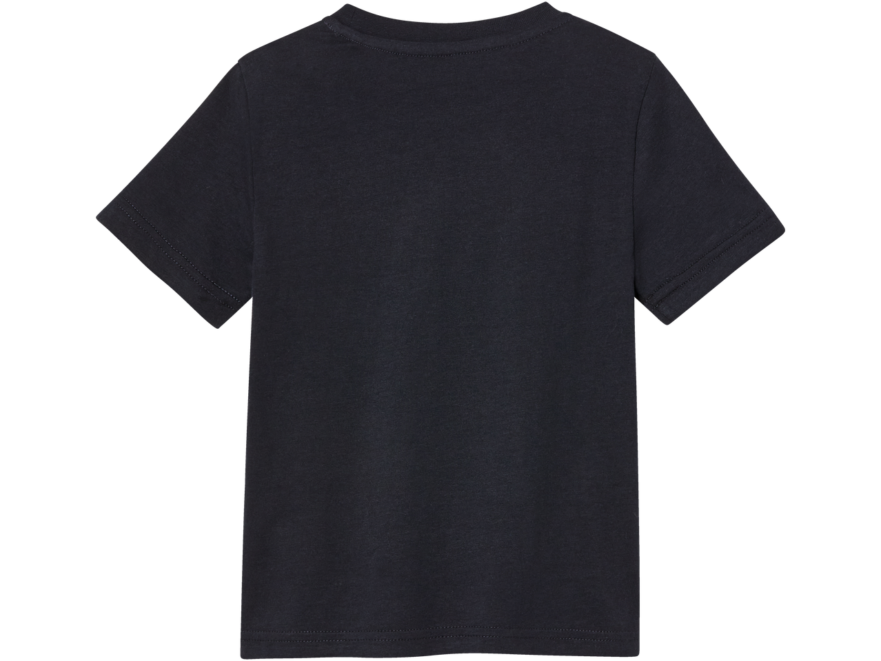 Tricou Lupilu® albastru închis pentru băieți, vedere din spate.