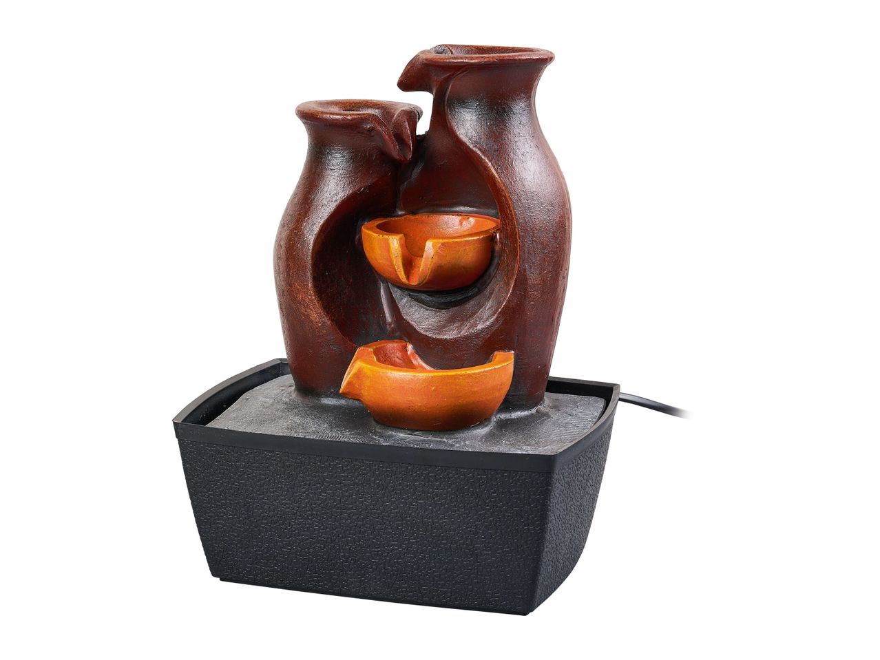 Go to full screen view: Livarno Home Decorative LED Fountain - Bowls - Image 2