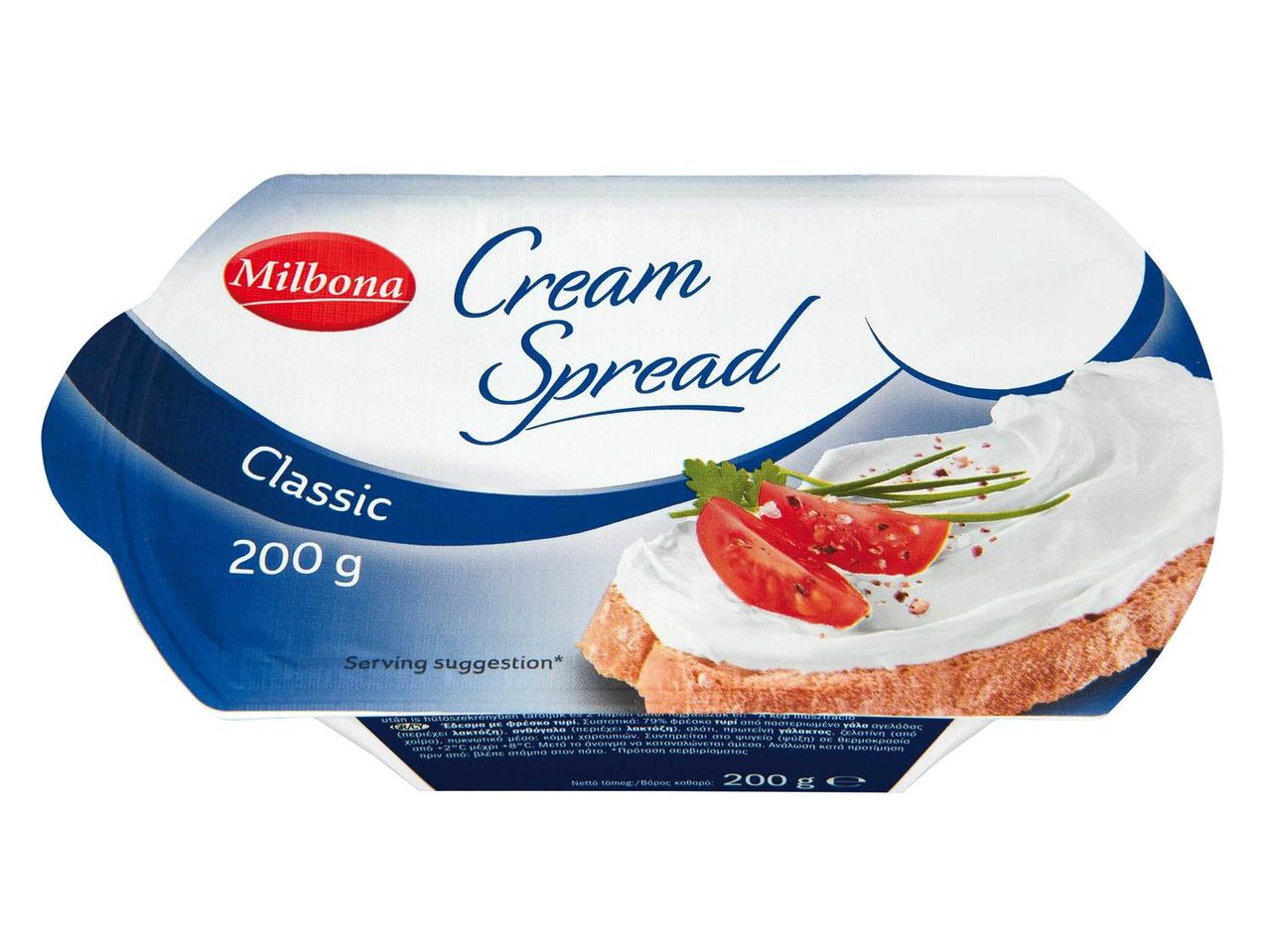 Milbona Cream Spread Classic, 200 g.