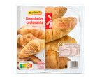 Tastino roomboter croissants: 4 voorgebakken croissants, klaar voor de oven.