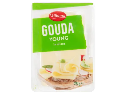 Szeletelt gouda sajt