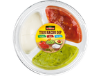 El Tequito Trio Nacho Dip with guacamole, salsa, and sour cream.