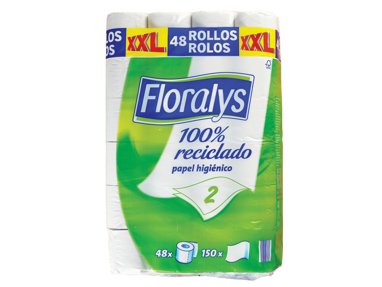 Papel Higiénico Reciclado XXL