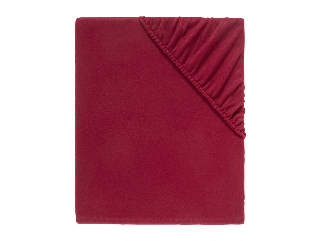 Go to full screen view: Livarno Home Fleece Fitted Sheet - Single - Image 1