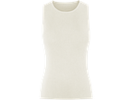 Top blanc côtelé.