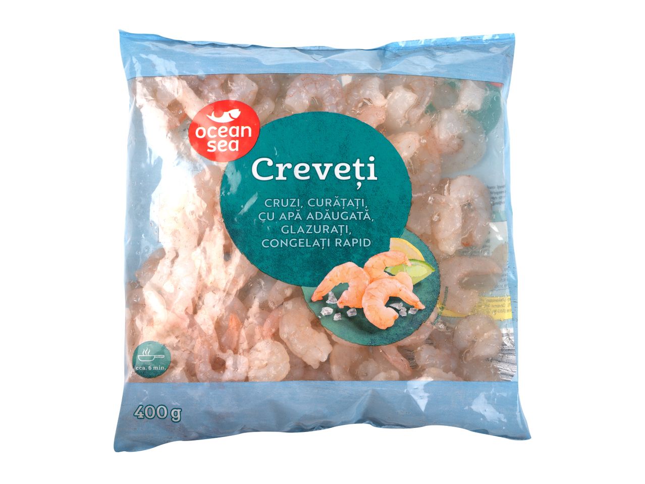 Pachet de creveți congelati Creveti.