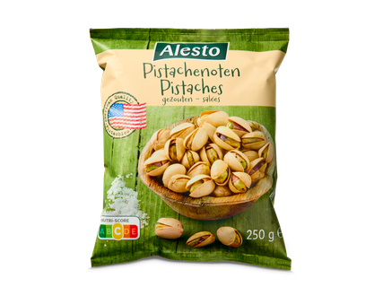 Pistachenoten gezouten