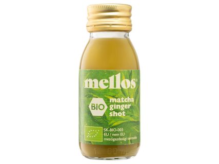 Bio matcha gyömbér shot