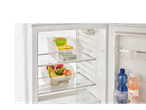 Coșuri de depozitare Silvercrest® în frigider, cu fructe, brânză și băuturi