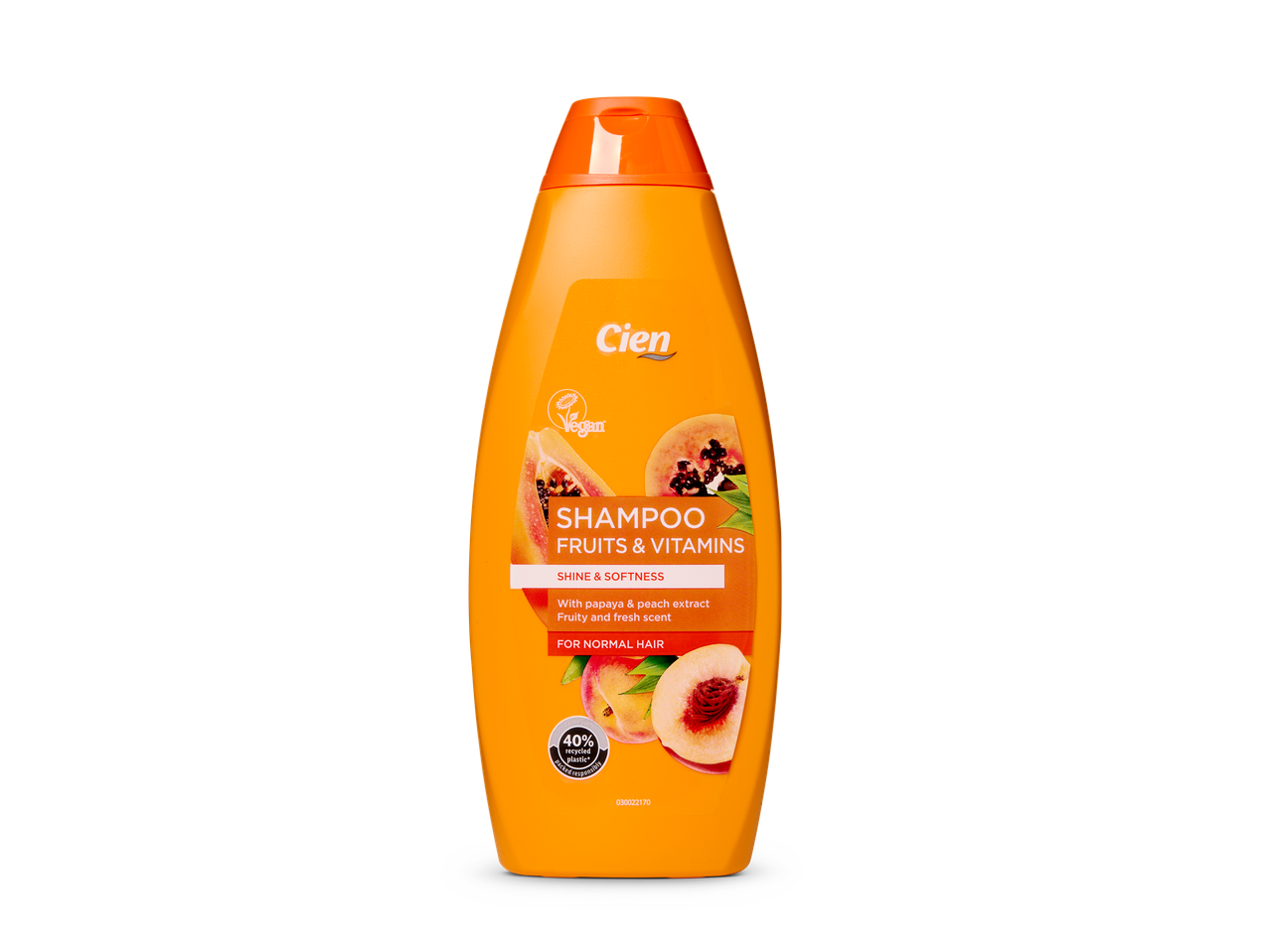 Cien shampoo, Fruit & Vitaminen, voor normaal haar.