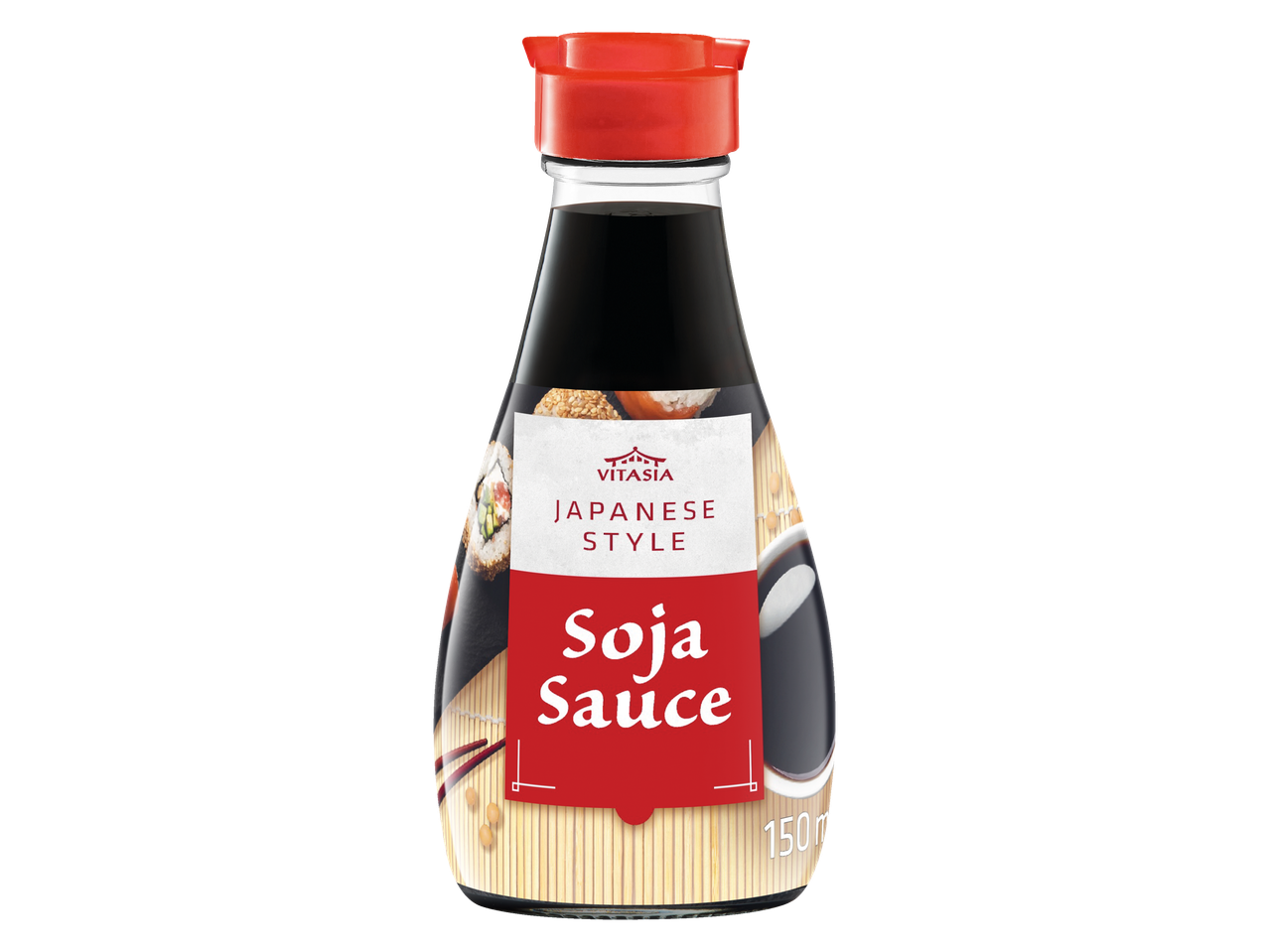 VitAsia Sojasauce japanischer Art in einer 150ml Flasche.