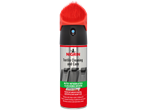 Spray NIGRIN Limpeza e Cuidado Têxtil com escova de limpeza integrada para estofos e tapetes.