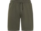 Bermuda sportivi verde oliva con coulisse.