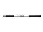 Black permanent marker with a fine tip