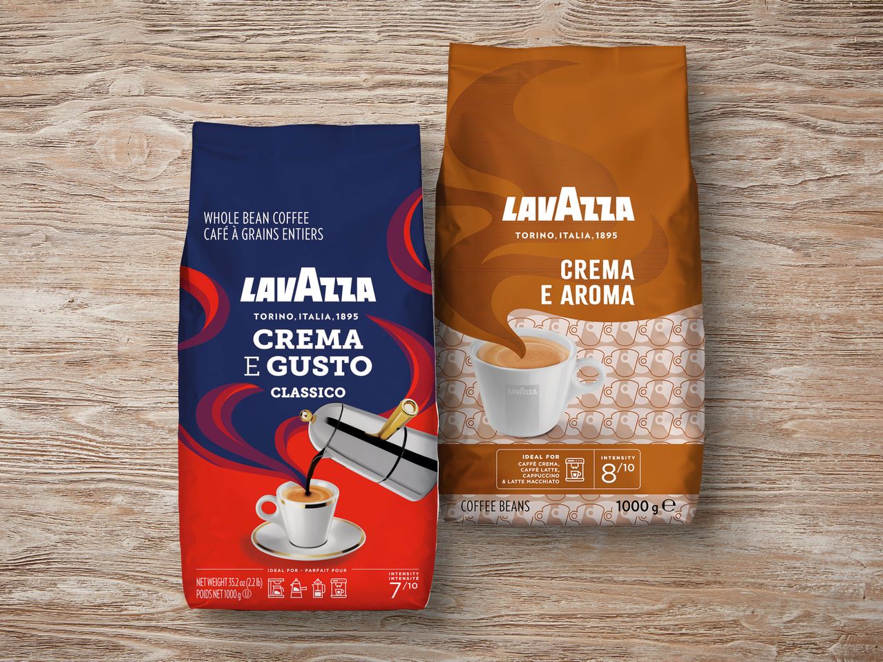 Gehe zu Vollbildansicht: Lavazza Caffè Ganze Bohnen - Bild 1