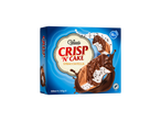 Gelatelli Crisp 'n' Cake Stracciatella: 6 sorvetes crocantes.