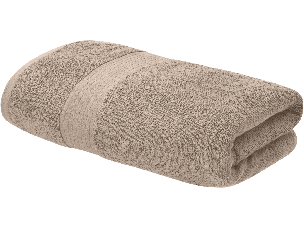 Livarno bath towel, beige, folded