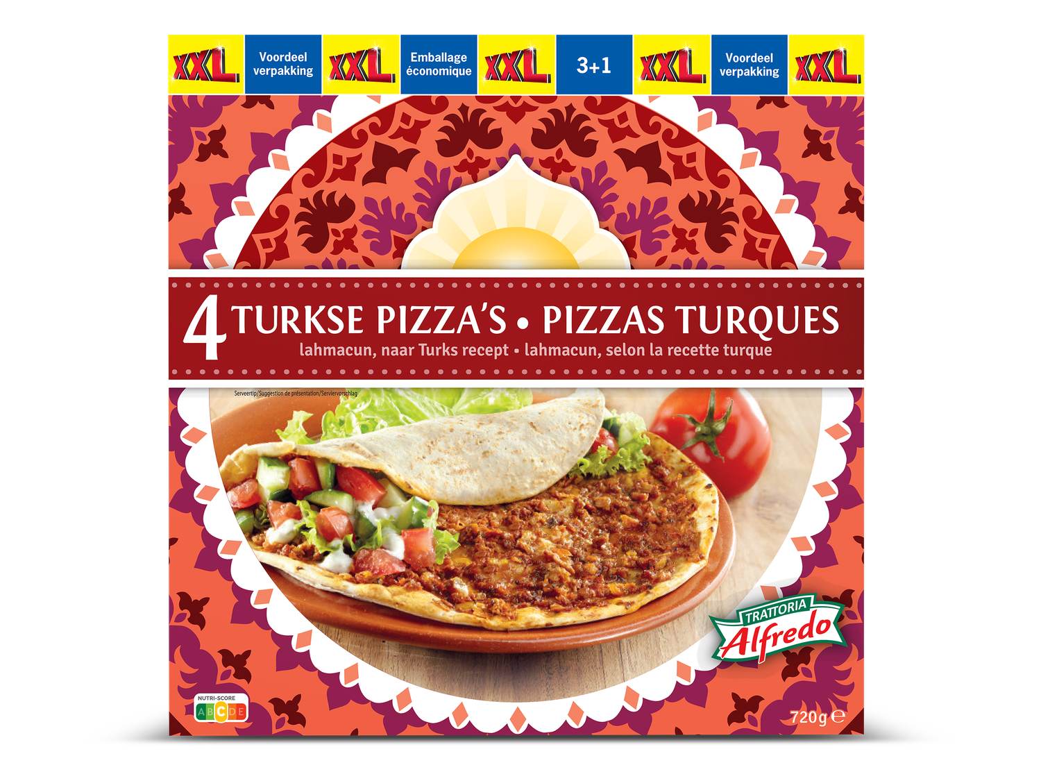 Turkse halal pizza