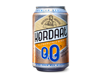Kordaat alcoholvrij bierblikje: premium Nederlands bier.