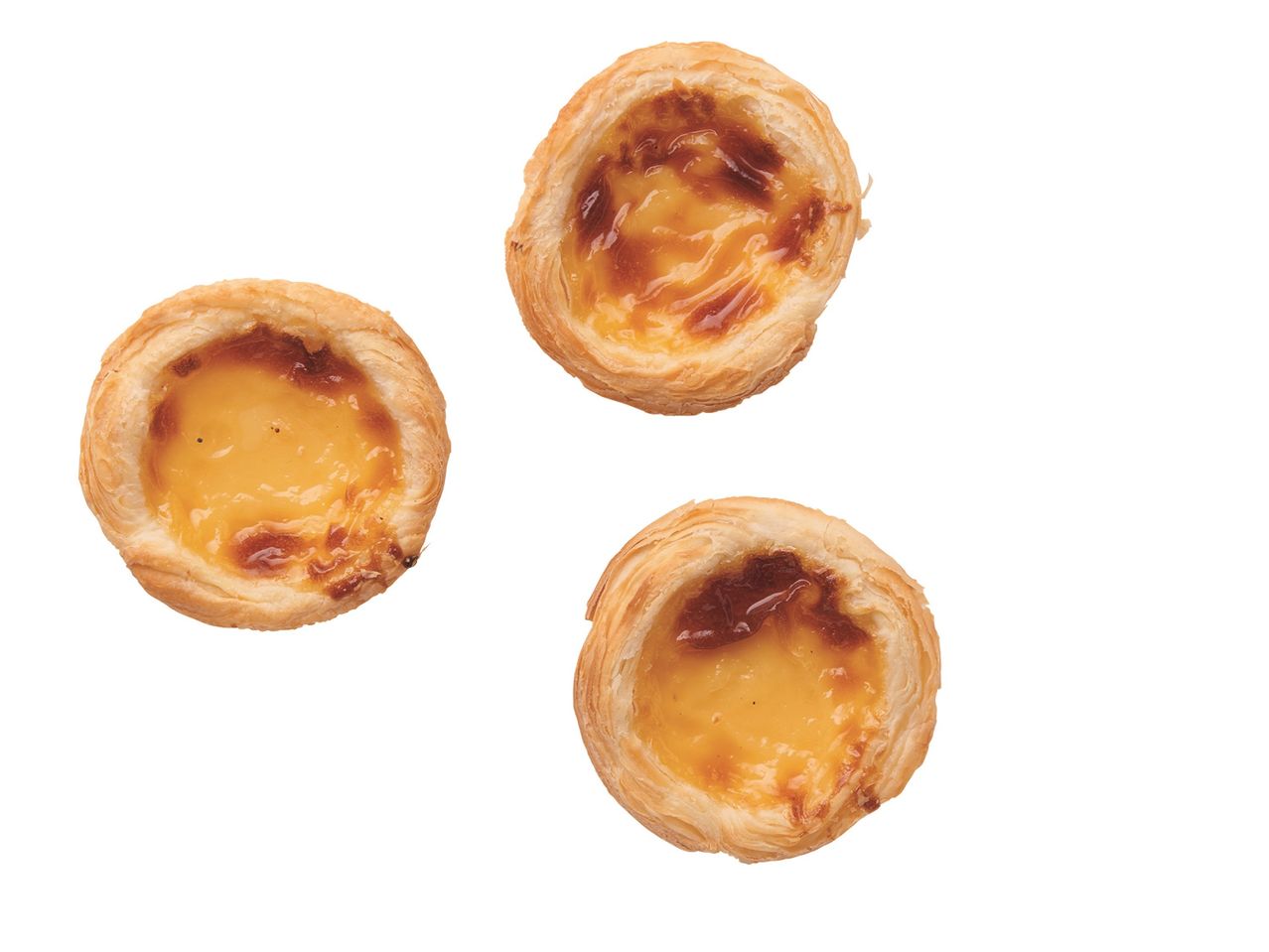 Три крем сладкиша.