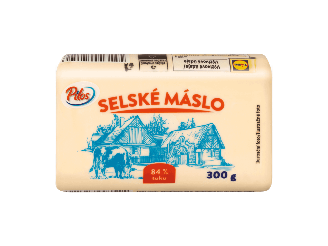 Selské máslo 84%