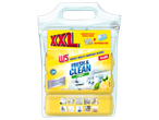 W5 XXL Lemon Fresh & Clean multi-oppervlak doekjes in een dispenserbox.