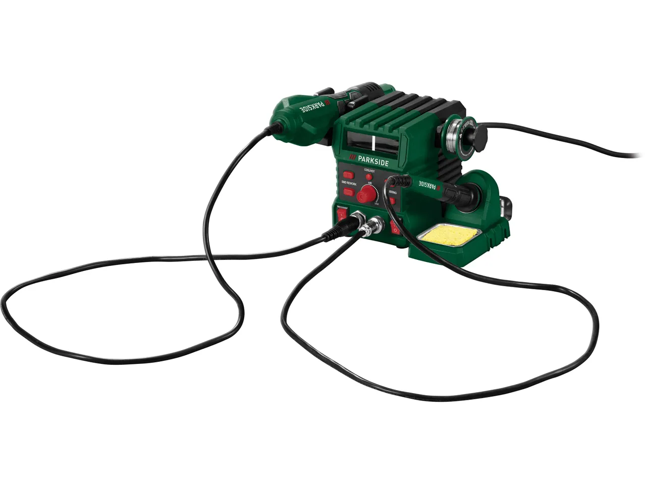 Stazione ad aria calda per saldatura