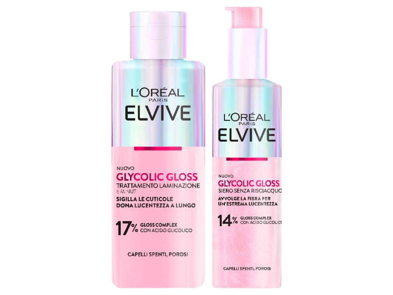 Elvive Glycolic Gloss Siero o trattamento laminazione