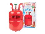 Party Factory helium tank and box for filling up to 30 balloons