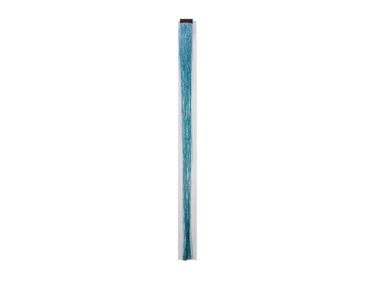 A long, slender, light-blue metal bar.