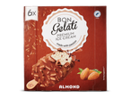 6x Bon Gelati: amandel, premium ijs.