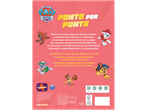 Livro de atividades pré-escolar da Patrulha Pata, focado em números e motricidade fina.