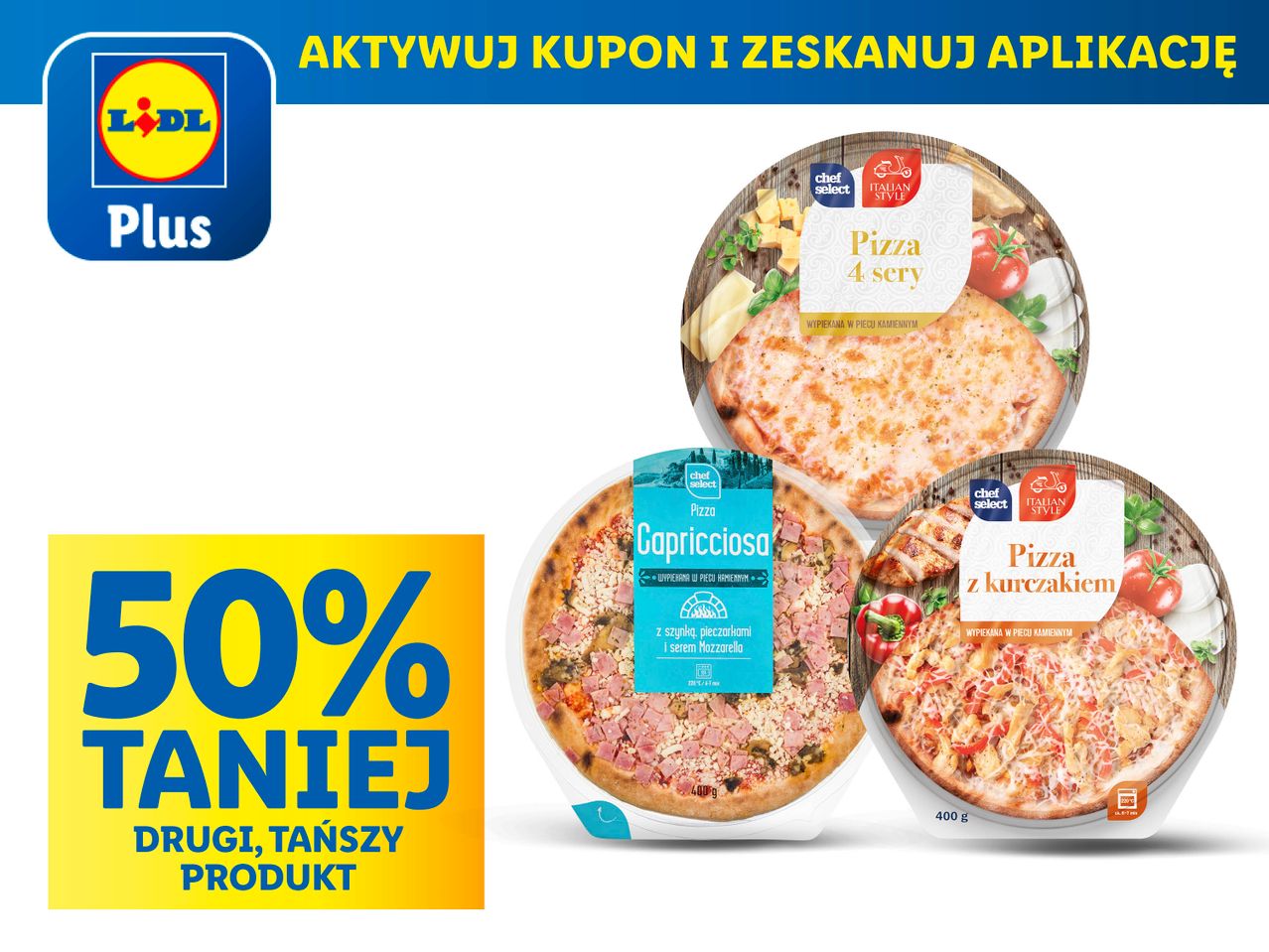 WSZYSTKIE PIZZE CHŁODZONE CHEF SELECT