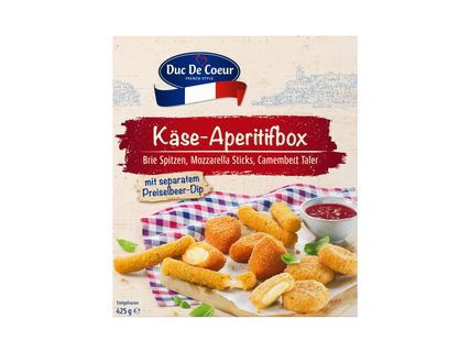 Duc de Coeur Käse-Aperitifbox