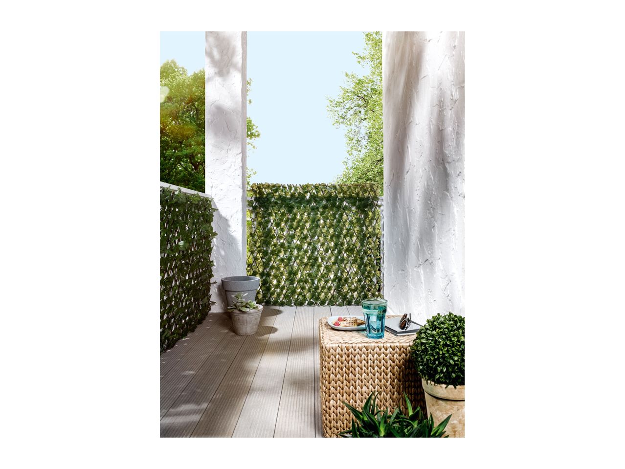 Go to full screen view: Livarno Home Privacy Screen - Image 4