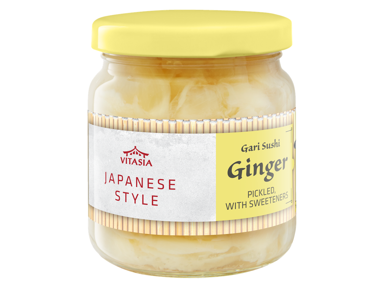 Pot met ingelegde gember in Japanse stijl van Vitasia.