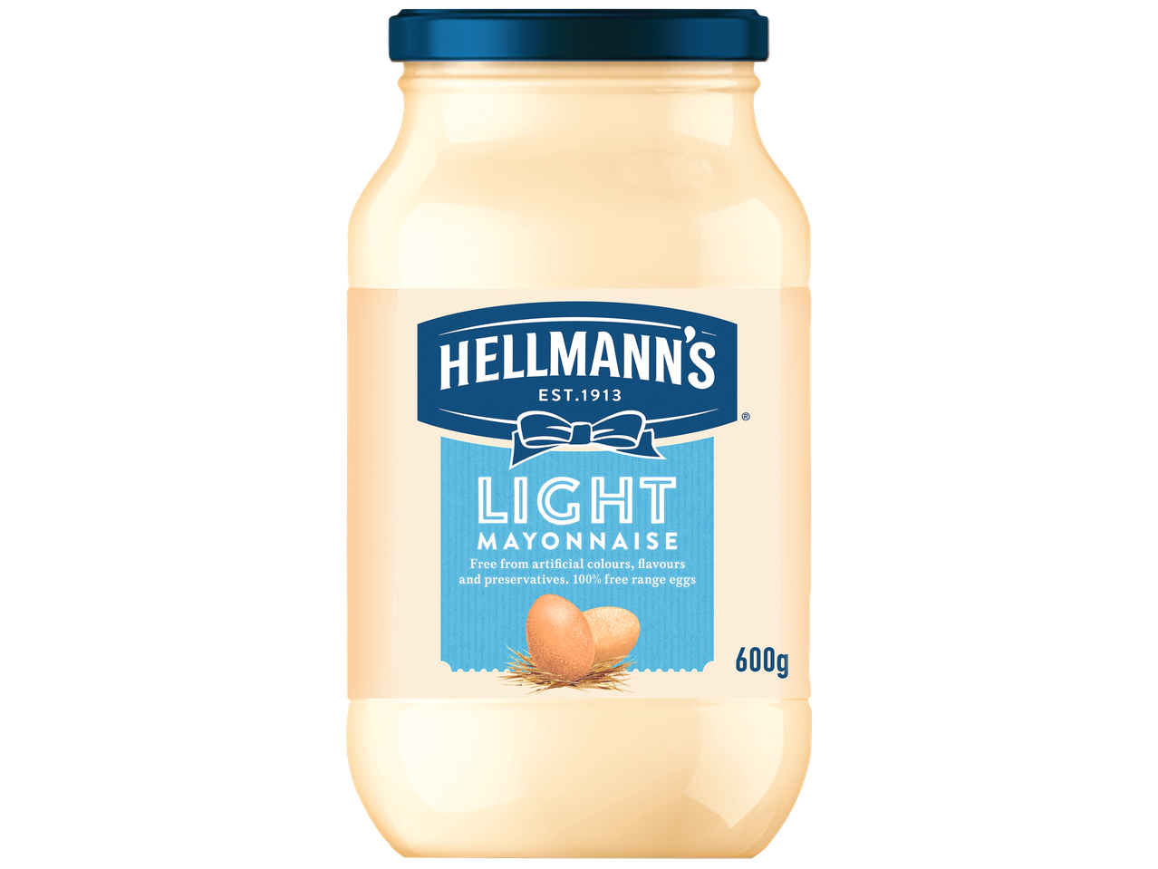 Hellmann's Light Mayonnaise in a jar, 600g