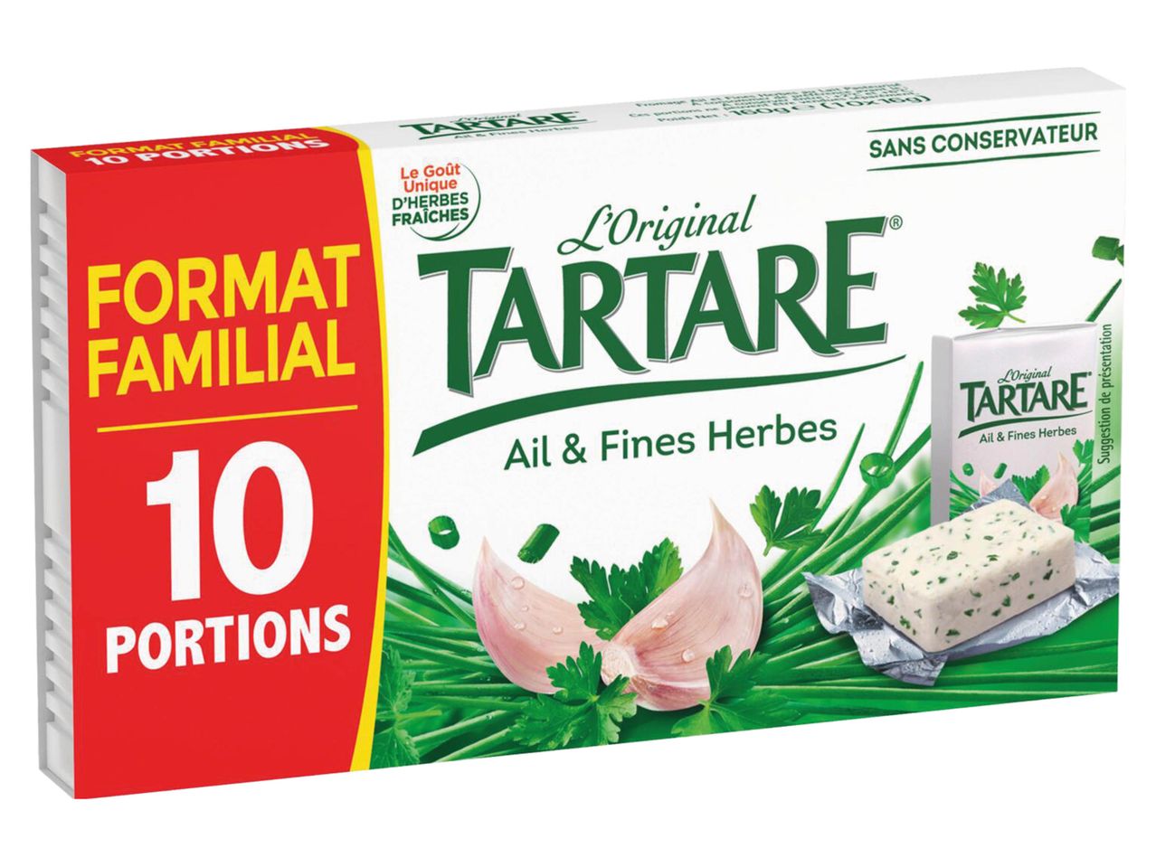 Tartare ail et fines herbes