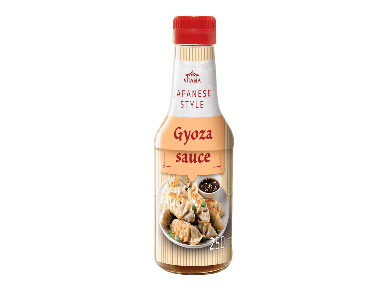 Japanilaistyylinen gyoza-kastike 250 ml pullossa.