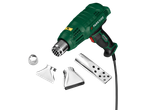 Parkside heat gun with various nozzles.