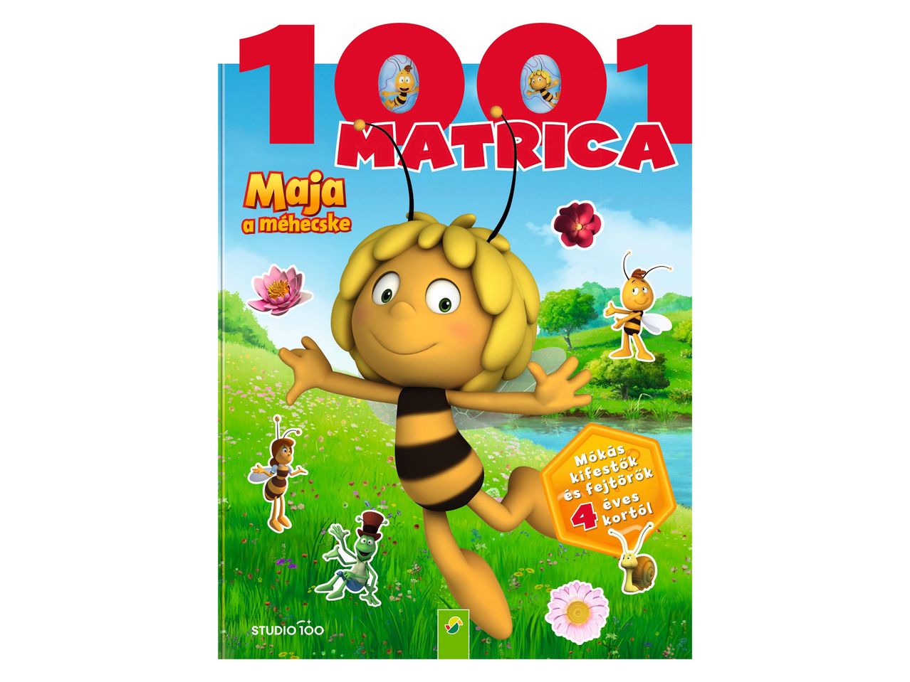Maja a méhecske 1001 matricás játék, 4 éves kortól.