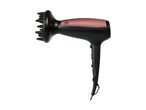 Cien Beauty hairdryer with a black body and rose gold accents, featuring a diffuser attachment