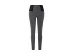 Grå leggings med sort linning