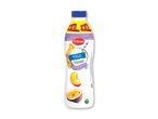 En flaske Tropicana passionsfrugt- og appelsinjuice.