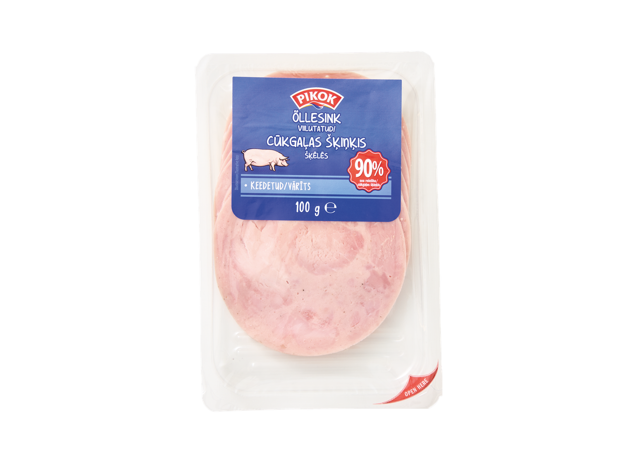 PIKOK seapraadi viilud (90% sealiha).