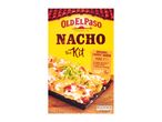 A nacho kit with original cheesy baked mild tortilla chips and salsa, serving 3-4.